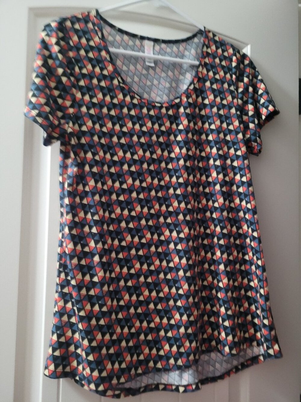 Womens Top Geometric Pattern Shirt  Lularoe